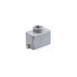 Capot 10B, Aluminium moulé sous pression, Alliage de zinc moulé, IP65, Sortie verticale, PG16